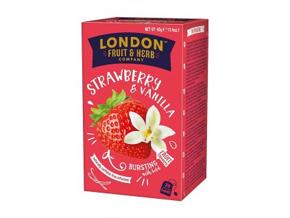 London Strawberry Vanilla Fool 20x2g