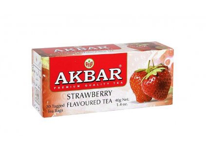 AKBAR Strawberry nepřebal 20x2g