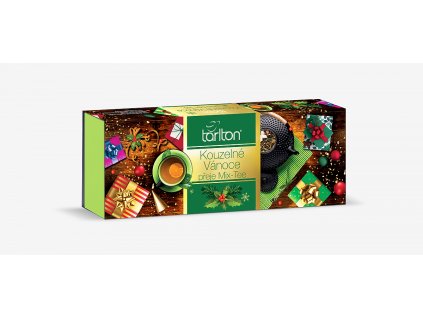 TARLTON Kouzelné Vánoce Assortment 5 Green Tea - Vánoční přebal 100x2g