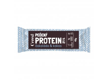 Tyčinka Pečený protein čokoláda a kokos 45 g CEREA