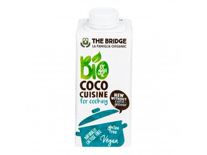 Kokosová alternativa smetany 200 ml BIO THE BRIDGE