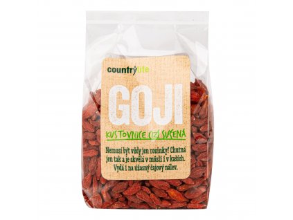 Kustovnice cizí sušená - goji 100 g COUNTRY LIFE