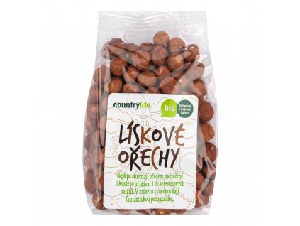 Lískové ořechy 250 g BIO COUNTRY LIFE