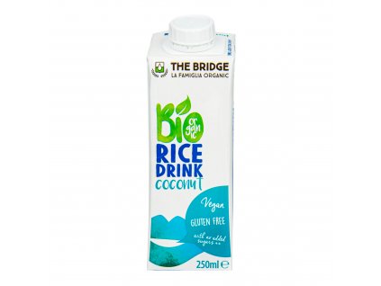 Nápoj rýžovo-kokosový 250 ml BIO THE BRIDGE