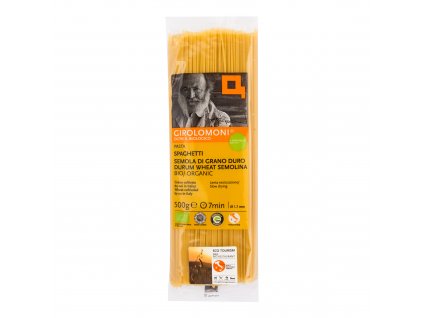 Těstoviny špagety semolinové 1,7 mm 500 g BIO GIROLOMONI