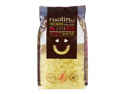 Těstoviny polévkové hvězdičky rýžové bezlepkové 300 g RISOLINO
