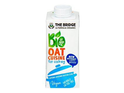 531128 Ovesna alternativa smetany na vareni 200 ml BIO THE BRIDGE 1