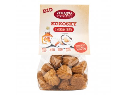 Kokosky s javorovým sirupem 100 g BIO ZEMANKA