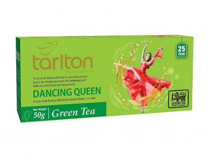 TARLTON Green Dancing Queen nepřebal 25x2g