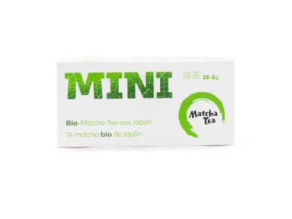 510463 Caj Matcha mini 30 g 15x2 g BIO MATCHA TEA 1