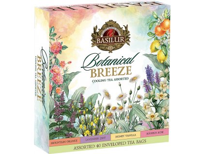 BASILUR Botanical Breeze Cooling Teas Assorted 40 sáčků