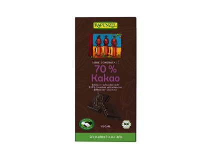 665271 Cokolada horka 70 80 g BIO RAPUNZEL 1