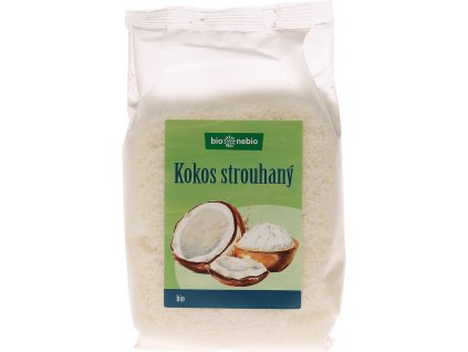 Bio kokos strouhaný bio*nebio 200 g