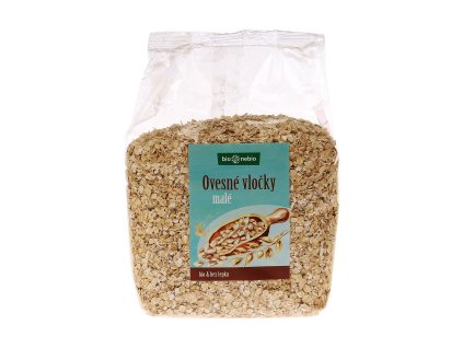 220081 Vlocky ovesne bezlepkove male 500 g BIO BIO NEBIO 1