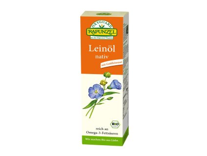 430171 Olej lneny lisovany za studena 500 ml BIO RAPUNZEL 1