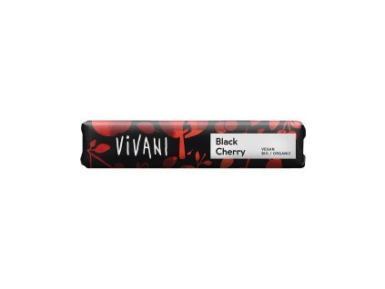 665175 Tycinka cokoladova horka s visnemi 35 g BIO VIVANI 1