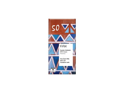 665211 Cokolada mlecna s kokosovym cukrem 50 80 g BIO VIVANI 1