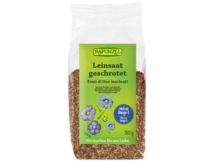 Bio lněné semínko drcené RAPUNZEL 150 g