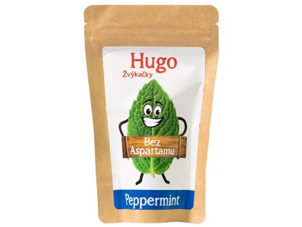 Žvýkačky Peppermint Hugo 9 g