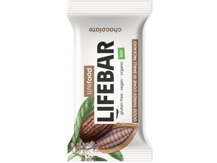 Bio mini tyčinka čokoládová Lifefood 25 g