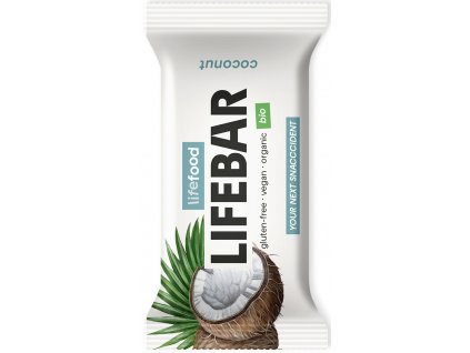 Bio mini tyčinka kokosová Lifefood 25 g