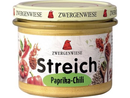 Bio pomazánka Paprika-Chilli vegan Zwergenwiese 180 g x 6