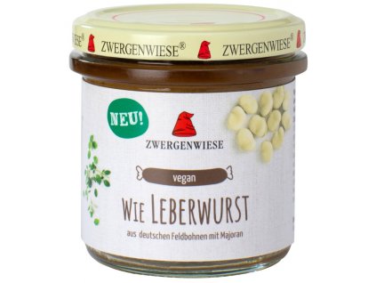 Bio fazolová pomazánka typu Játrovka vegan Zwergenwiese 140 g x 6