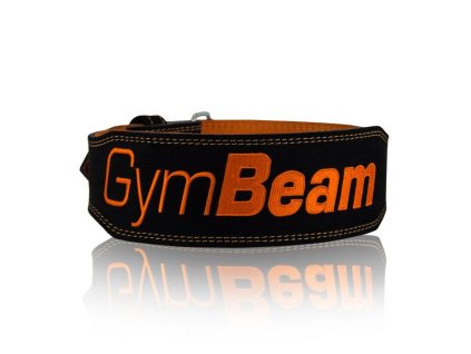 Fitness opasek Jay - GymBeam (Velikost S, Barva černá - oranžová)