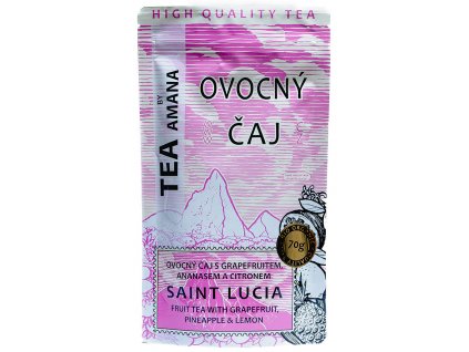 Bio ovocný čaj Saint Lucia AMANA 70 g