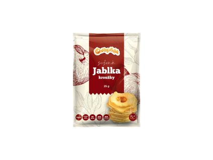150110 Krouzky susene jablecne 25 g OVOCNAK 1