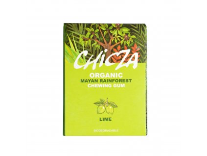 Žvýkačka s příchutí lime 30 g BIO CHICZA