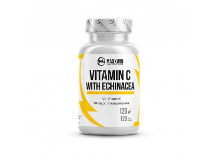 MaxxWin Vitamín C 500 mg + Echinacea 120 cps