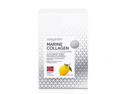 Seagarden Marine Collagen + Vitamin C 30 x 5 g lemon