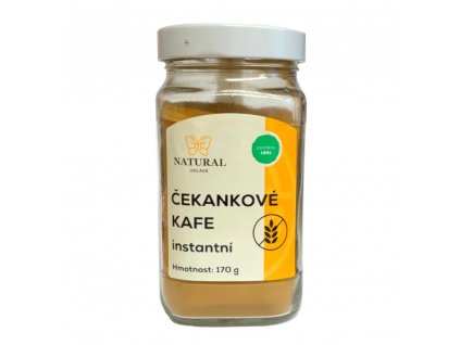 Natural Jihlava Čekankové kafe instantní, bez lepku 170 g