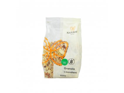 Natural Jihlava Granola s mandlemi bez lepku 200 g