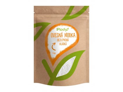 iPlody Ovesná mouka bezlepková, hladká 1 kg