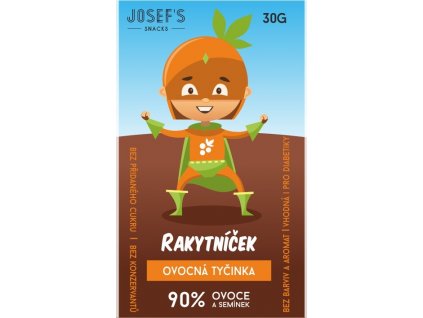 Josef's snacks Dětská ovocná tyčinka rakytníková 30 g