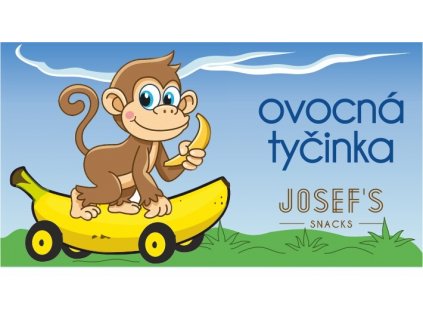 Josef's snacks Dětská ovocná tyčinka banánová 30 g