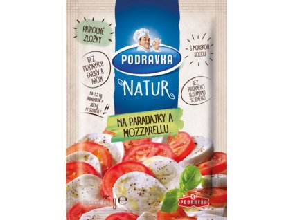 Podravka Natur na rajčata a mozzarellu 25 g