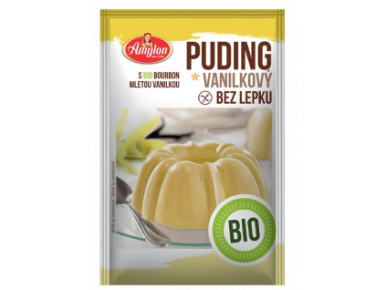 Amylon Puding vanilkový bezlepkový BIO 40 g