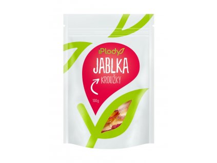 iPlody Jablka sušená, kroužky 100 g