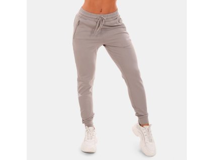 Dámské tepláky TRN grey - GymBeam (Velikost XS, Barva šedá)
