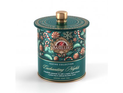 BASILUR Festive Tea Enchanting Nights plech 75g
