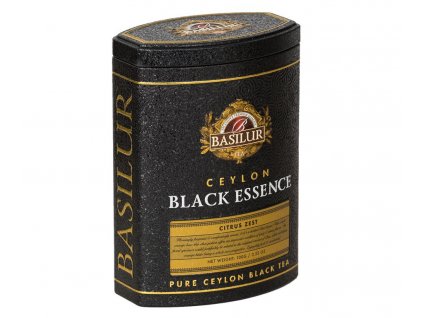 BASILUR Black Essence Citrus Zest plech 100g