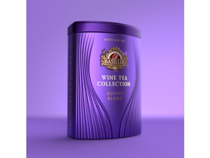 BASILUR Wine Tea Alpine Blanc plech 75g