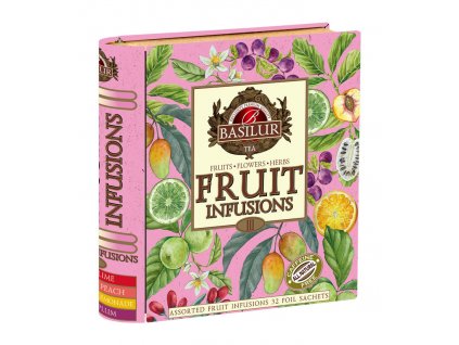 BASILUR Fruit Infusions Book Assorted Vol. III plech 32x2g