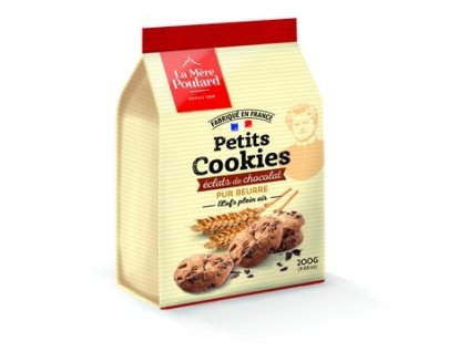 La Mére Poulard Tradition Sachet Cookies with chocolate chips sáček 200g
