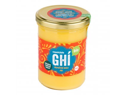 Přepuštěné máslo GHI 450 ml BIO COUNTRY LIFE