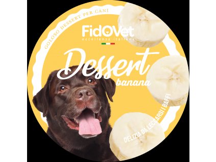 FIDOVET BOX Banánový dezert 25g/12ks