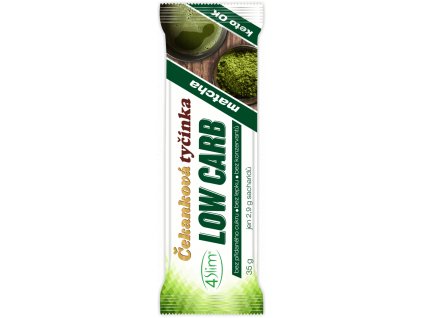 4Slim Čekanková tyčinka Low Carb matcha 35 g